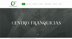Desktop Screenshot of centrofranquicias.com